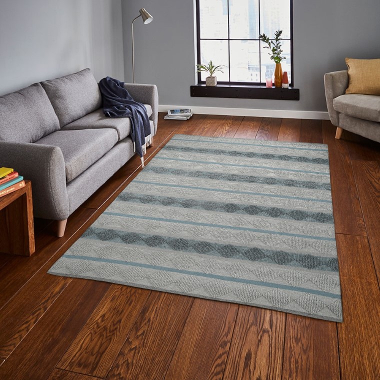 Handmade wool textured wool rugs at best price